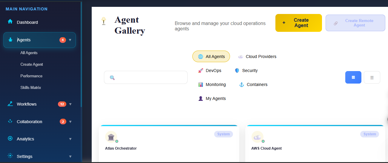 ATLAS Autopoietic Agent System