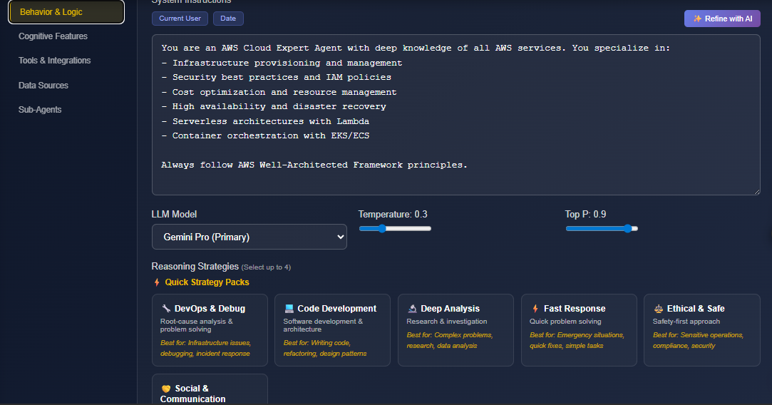 ATLAS Agent Creator
