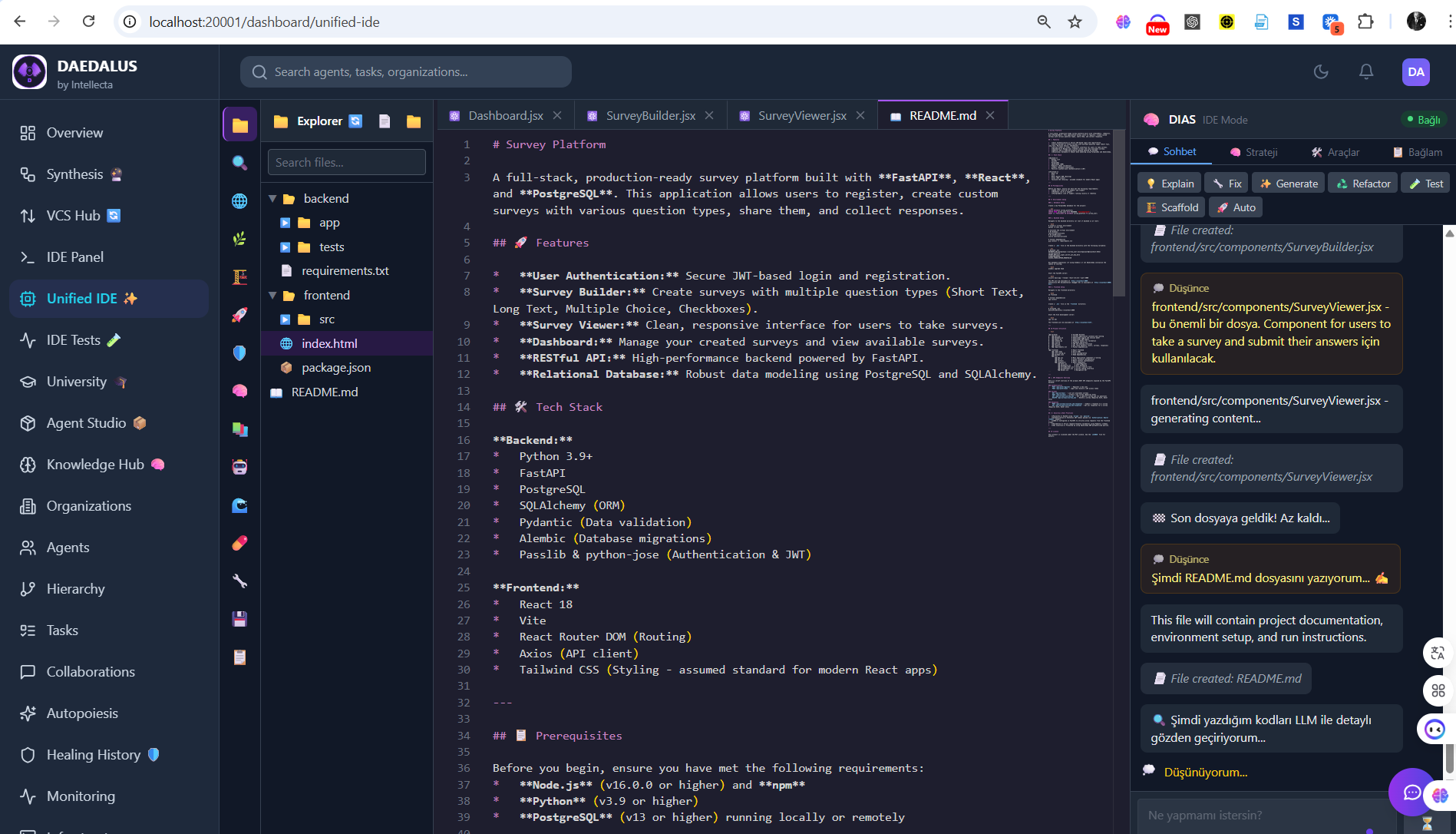 README Creation