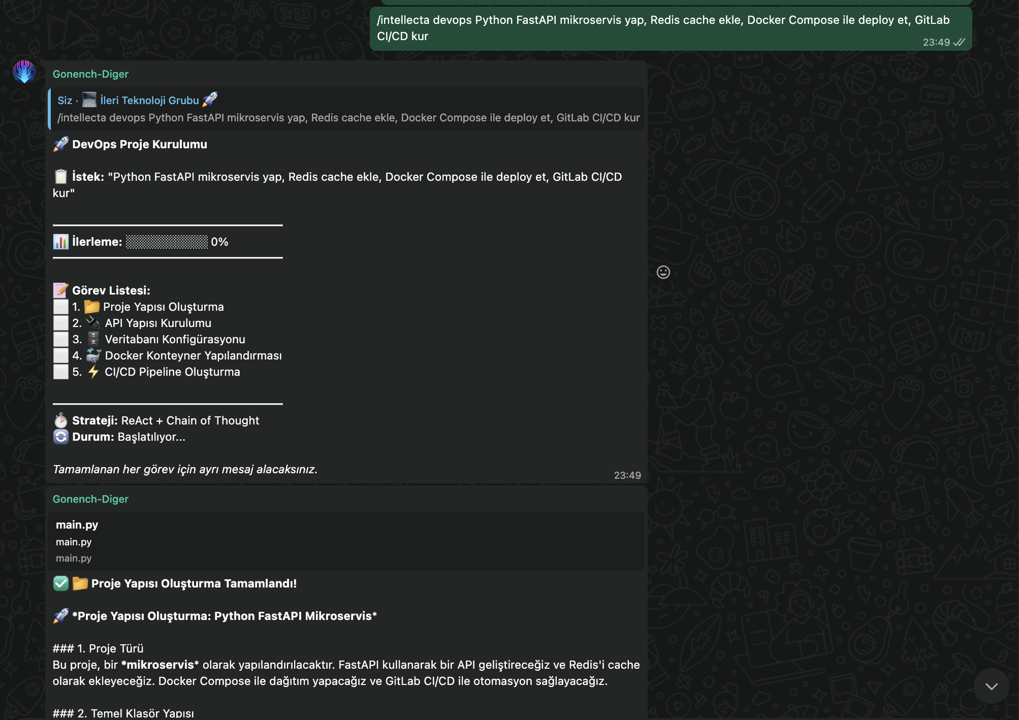 DevOps Agent - Project Analysis