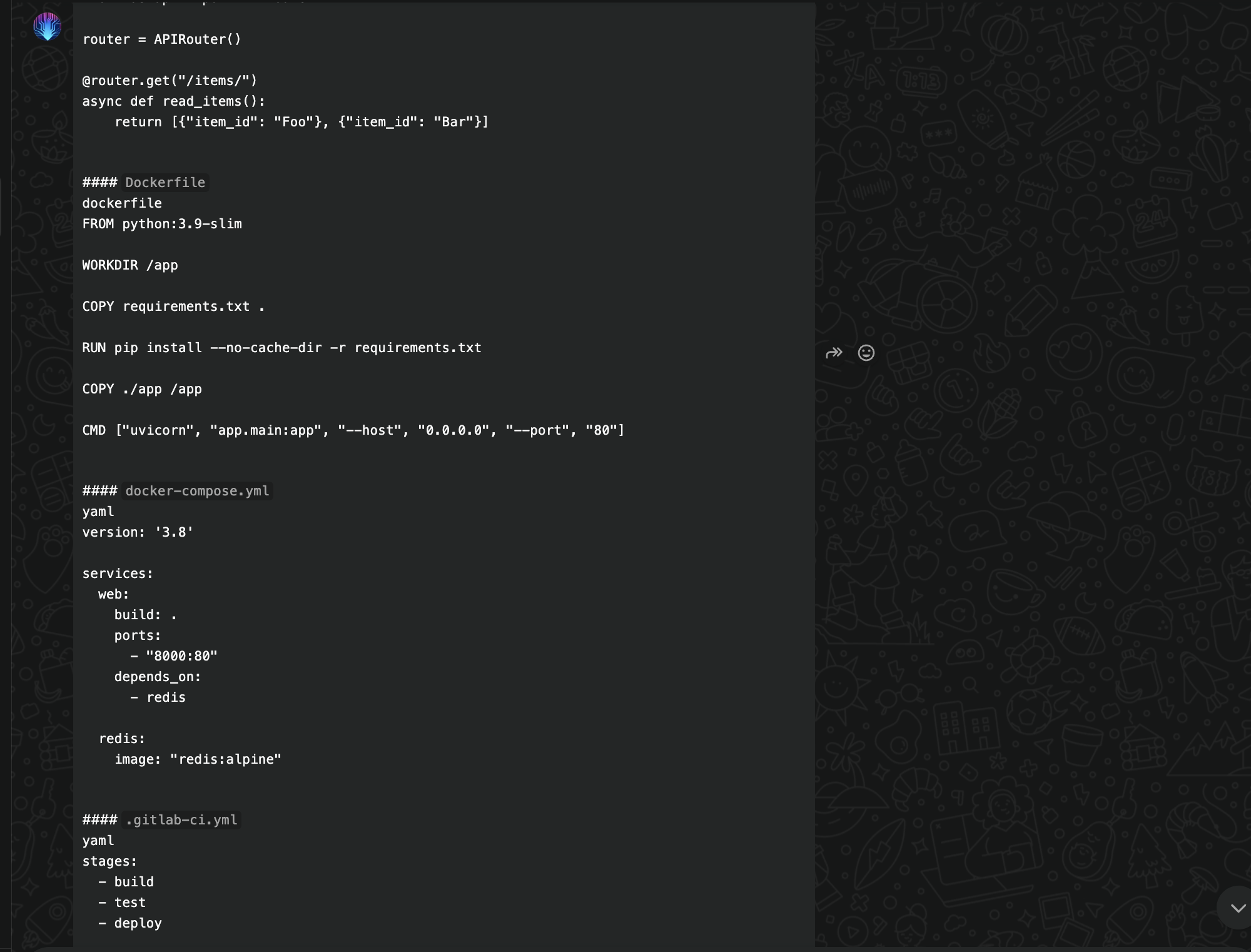 DevOps Agent - Pipeline Options